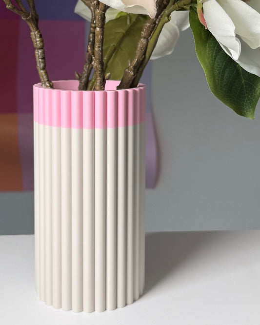 accent pillar vase
