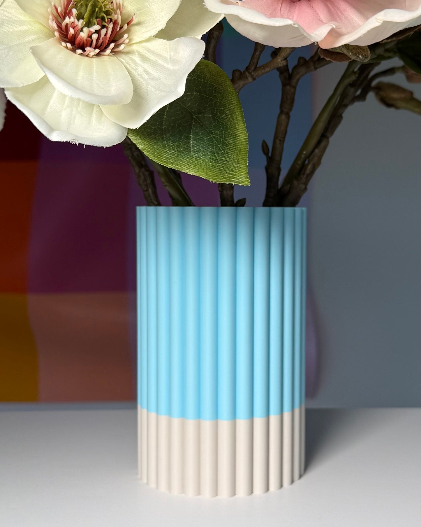 accent pillar vase