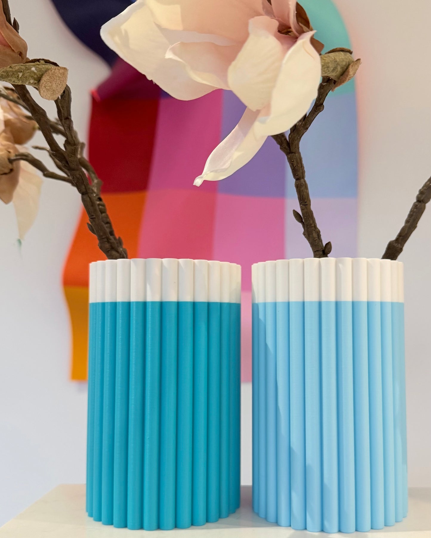 accent pillar vase