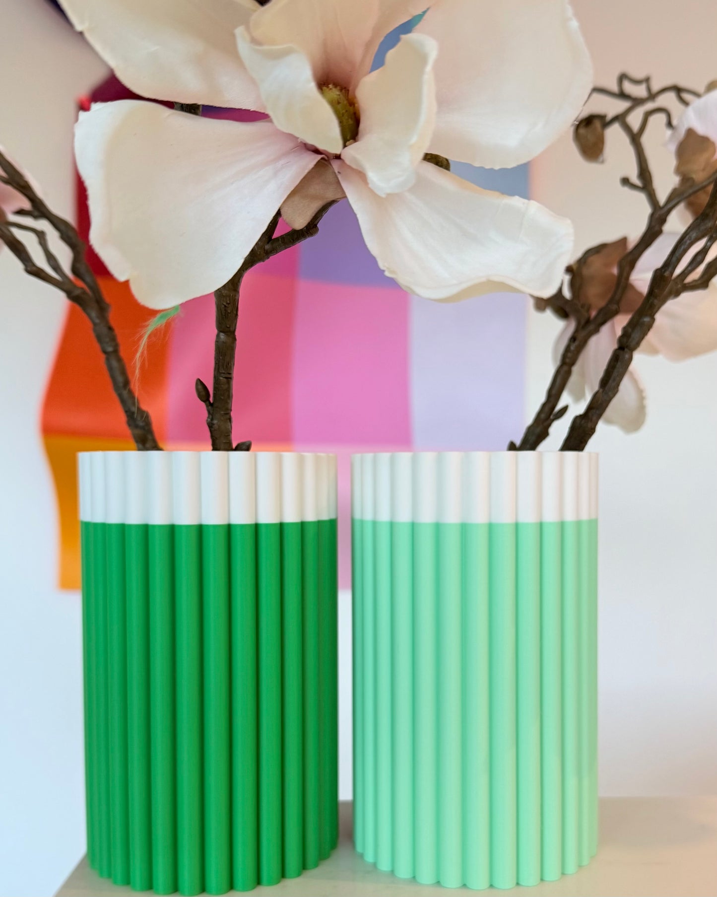 accent pillar vase