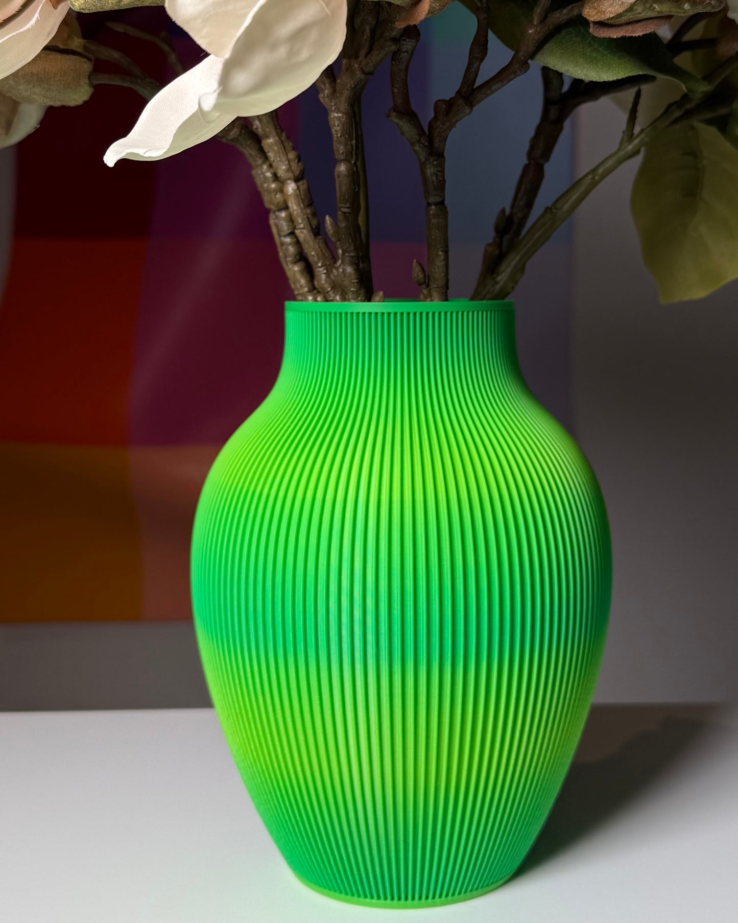 gradient flow vase