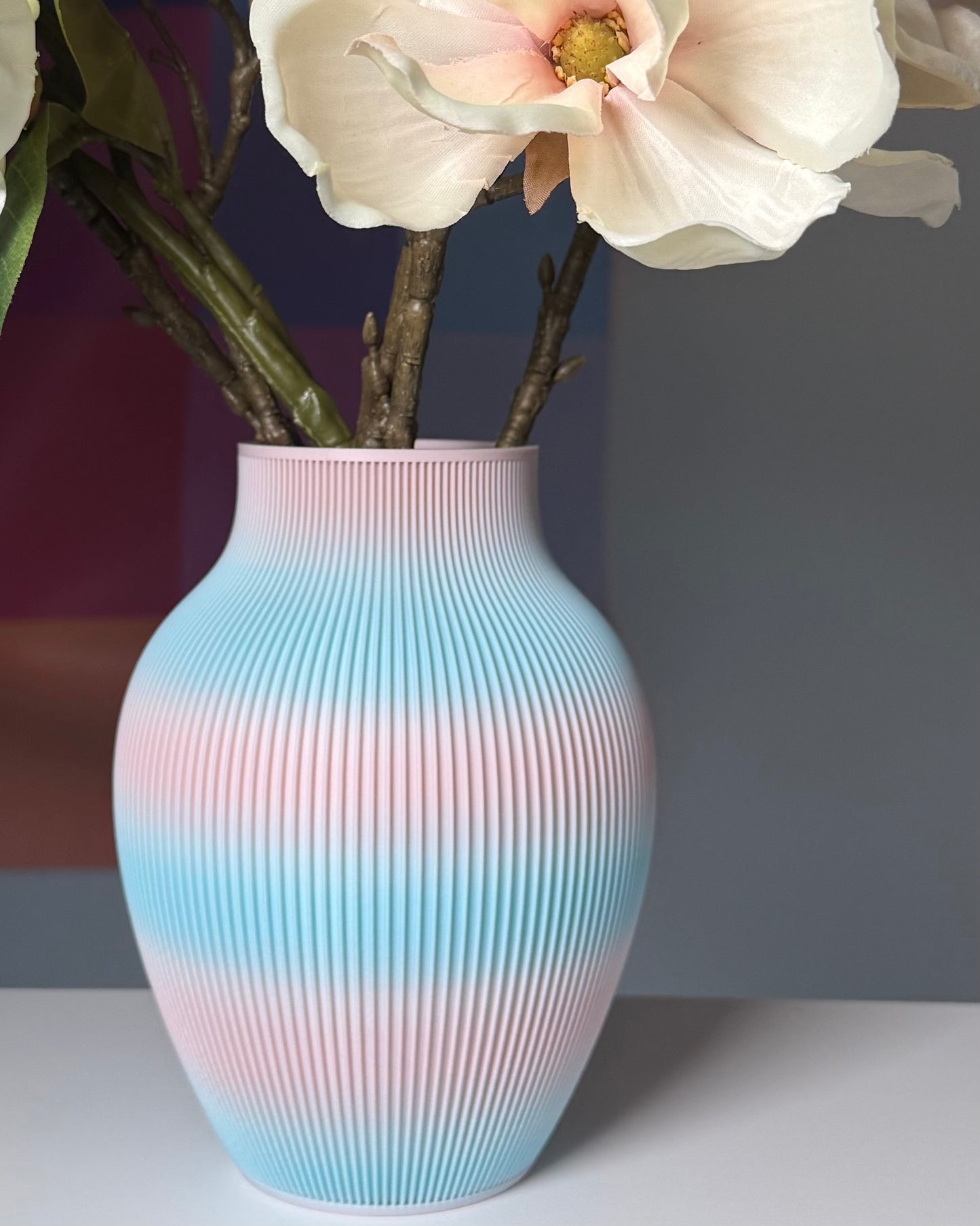 gradient flow vase