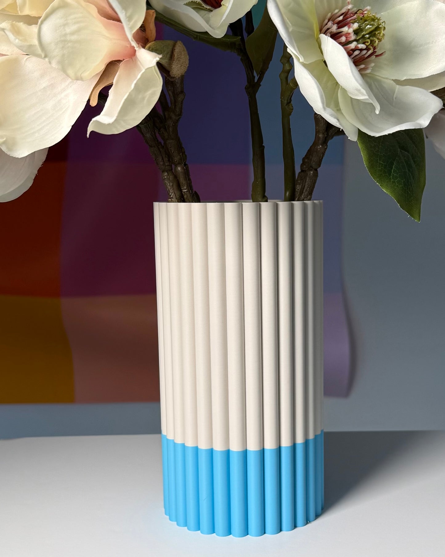 accent pillar vase