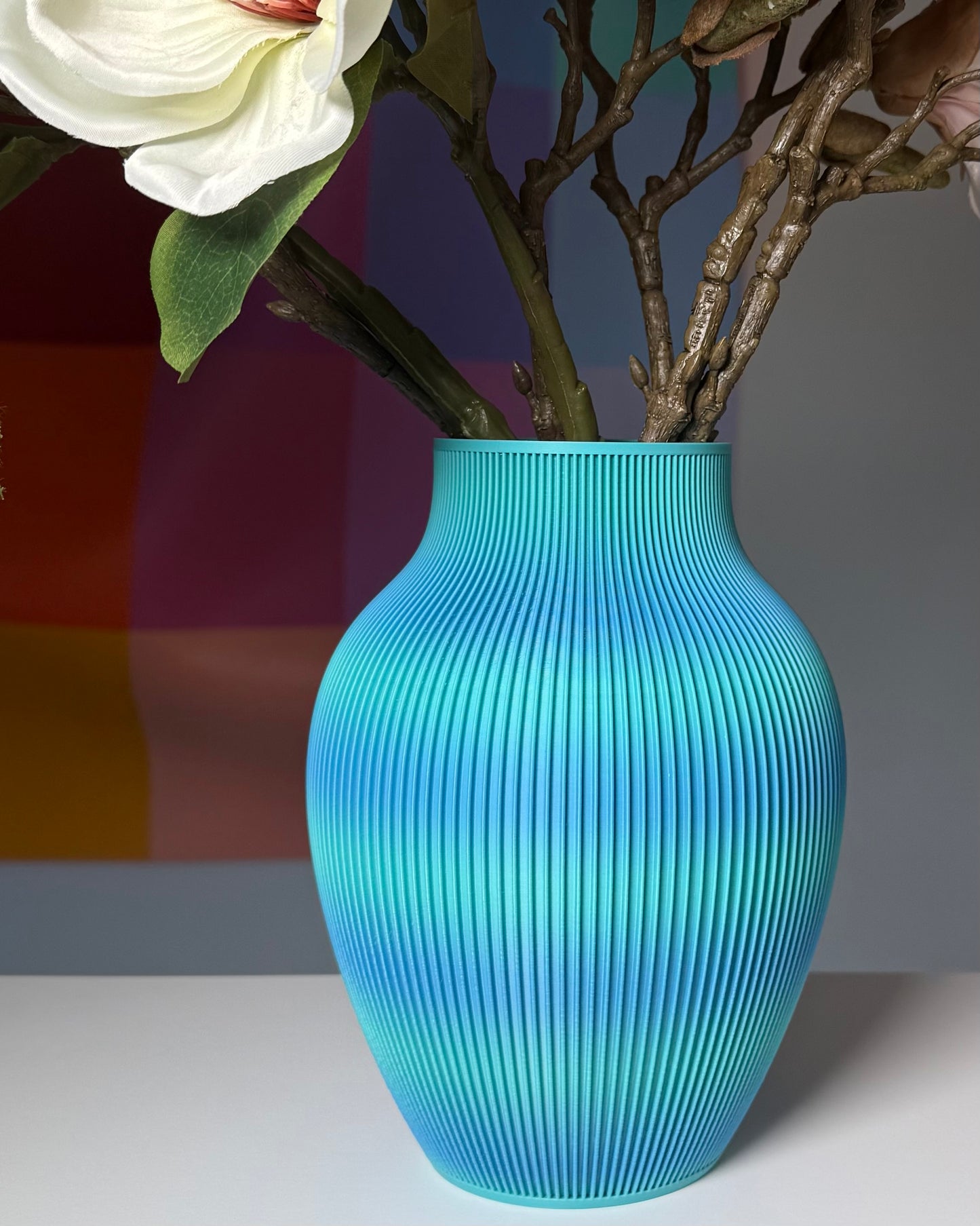gradient flow vase