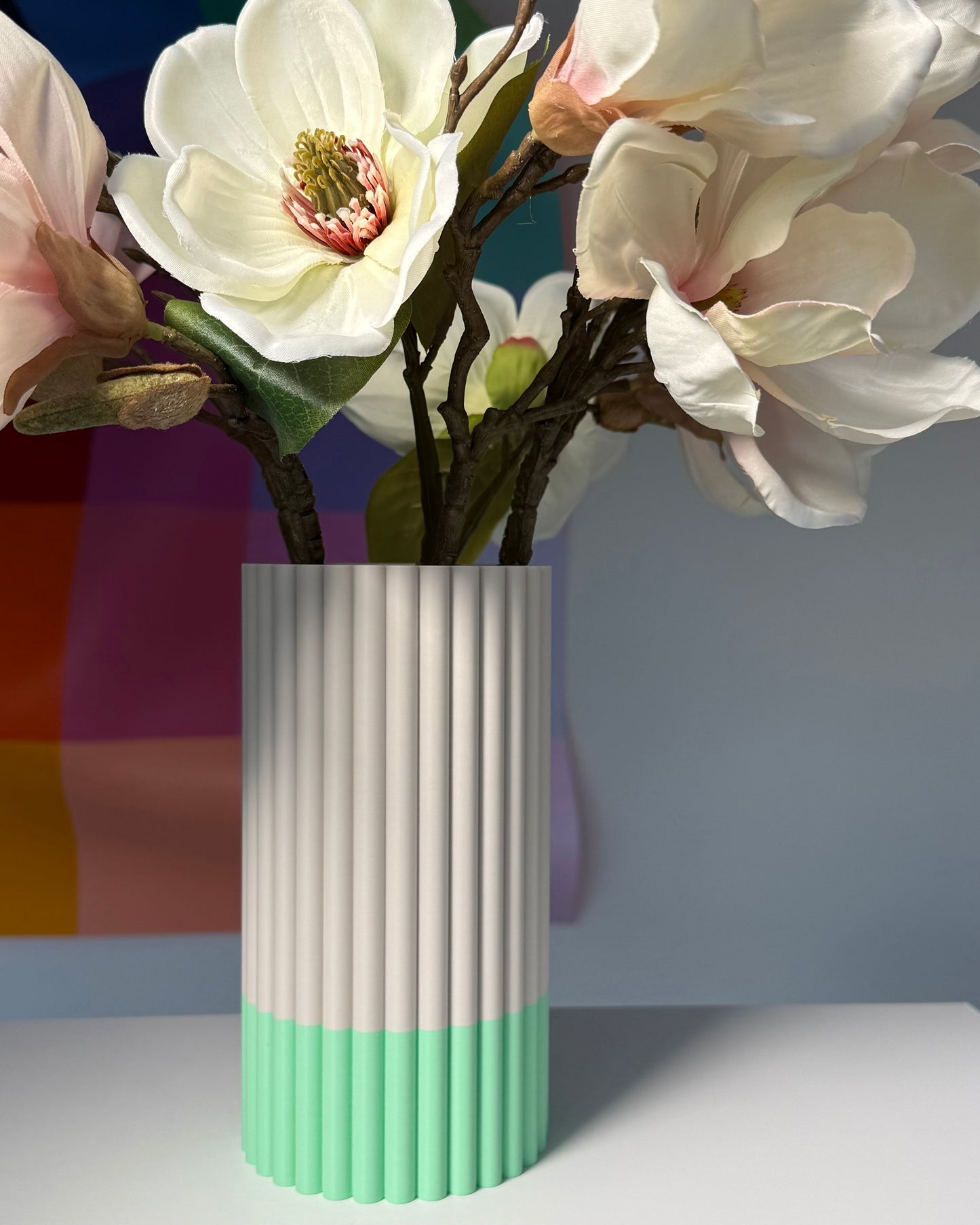 accent pillar vase