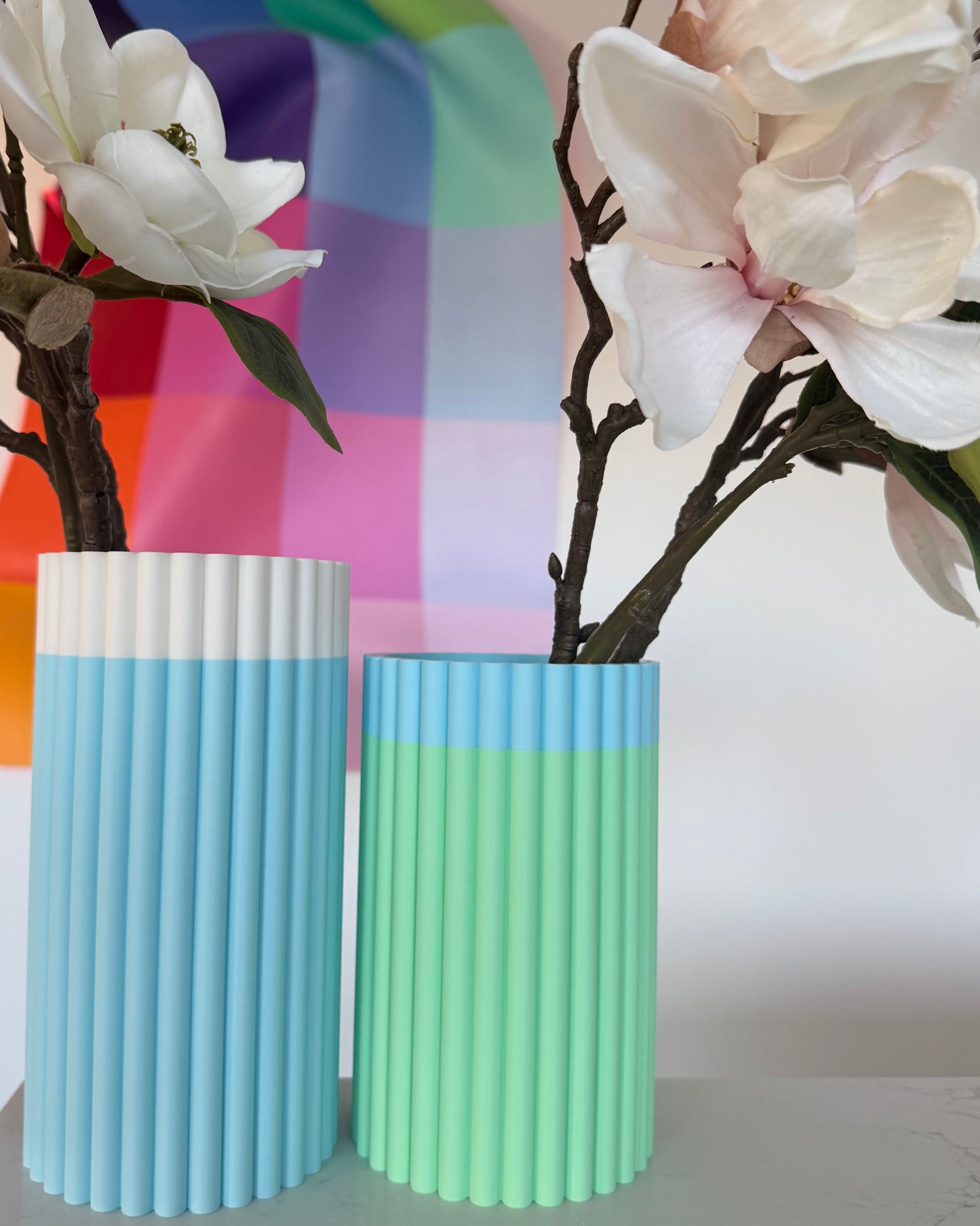 accent pillar vase