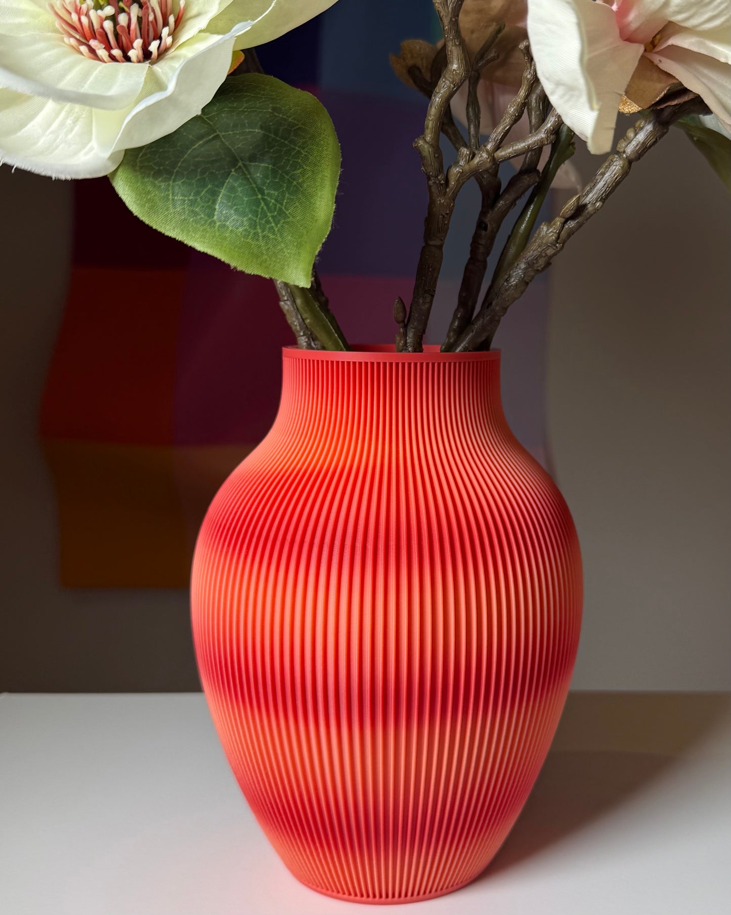 gradient flow vase