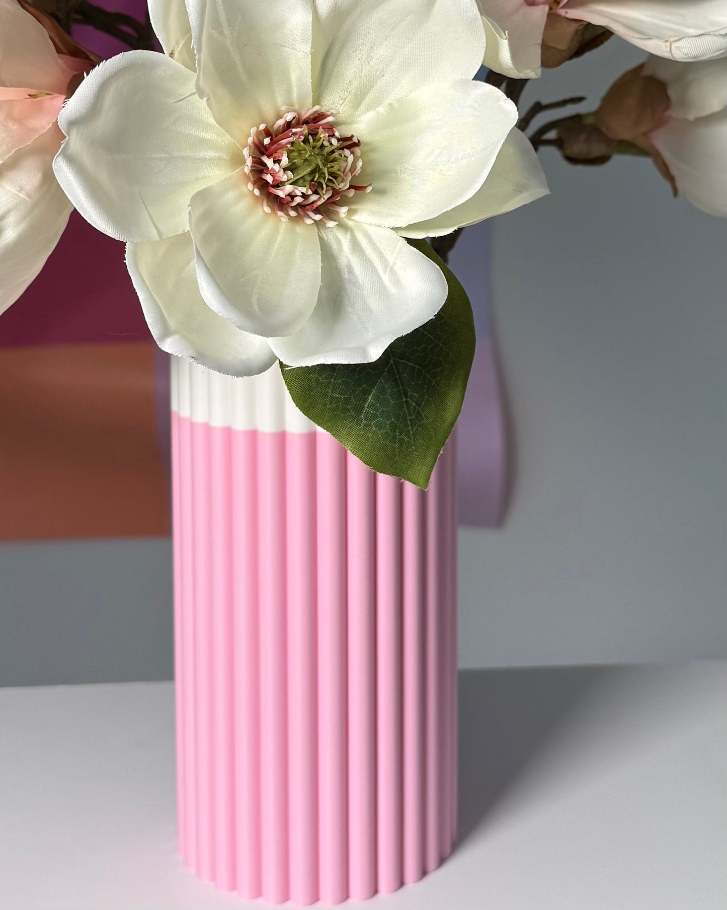 accent pillar vase