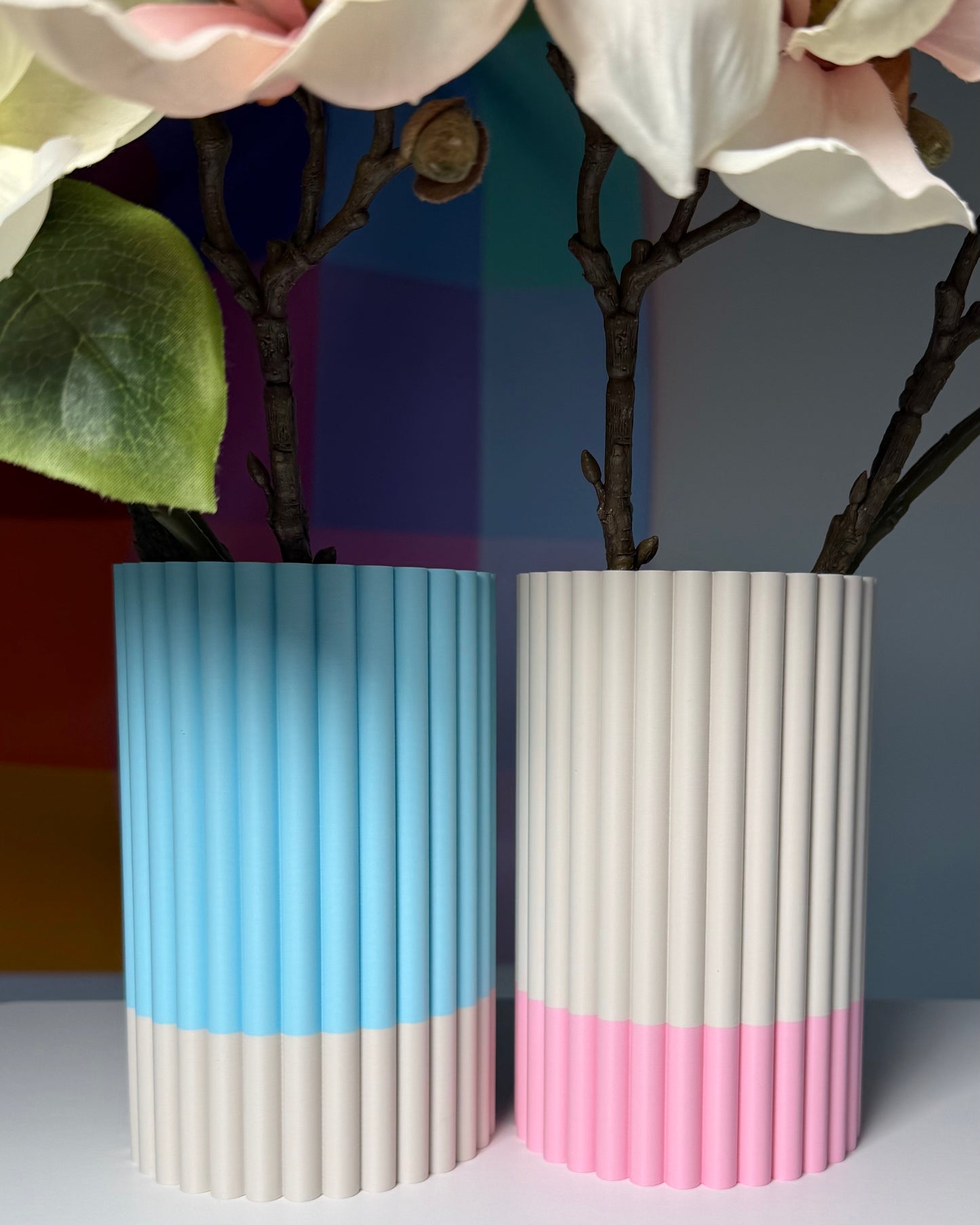 accent pillar vase
